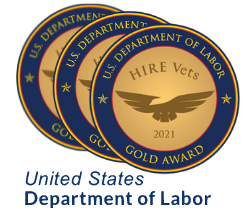 JVS SoCal HIRE Vets Gold Medallion Recipient 2021 HIRE Vets Gold Medallion 2021 JVS SoCal Veterans Services